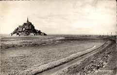 The holy Mount Michel - the Dam - CPA