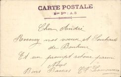 Festivals - Better Year - bird - little sparrow - CPA