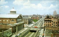 The United States CPA Looking downtown off Huntington Boston Avenue