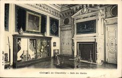 Castle of Chantilly CPA Room of the guards