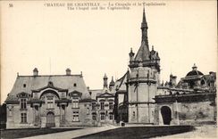 Castle of Chantilly CPA the vault and capitanery