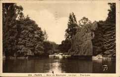 Paris CPA Bois de Boulogne le lac 