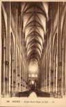 Rouen CPA Church Saint ouen the nave