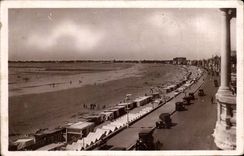 Baule CPA View of the beach towards Pouliguen