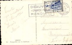 CPA Ansicht uber die Basilika das lisieux eins