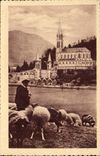 Lourdes CPA the basilica (sheep)