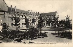 Schleppnetznetze auf dem grossen Seminar Marne-CPA (Innengericht)