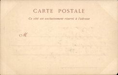 Treport CPA Seen on the casino and cliff taken of the pier