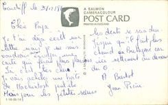 The United Kingdom Cardiff castle MODERN CARD