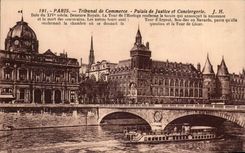 Paris CPA TRibunal de Commerce Palais de Justice et Conciergerie