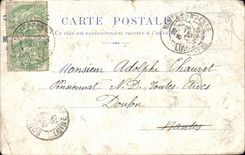 Paris CPA Bridge Alexandre III illustration