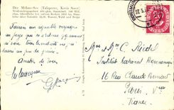 Germany CPA Der Molne See Talsperre Kreis Soest (stopping prejudice)