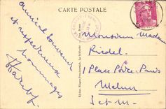 Schlucht CPA Honneck seen of Montabey