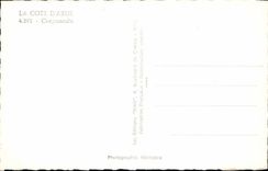 Massazurblau CPA Crepuscule auf dem Mittelmeer