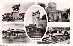Chinon CPA Jeanne of arc Rabelais Castle
