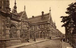 Fecamp CPA Benedictine Front auf der Strasse