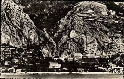 Menton CPA the Holy bridge Louis and the Italian border