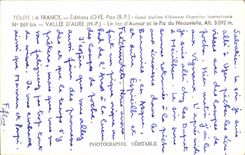 Tal von Aure CPA der See Aumar und die Spitze von Neouvielle