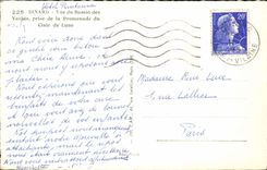 Dinard MODERN CARD Seen of the basin of the yachts taken of the walk of the moonlight