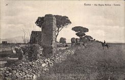 Italien Italien Rom uber Appia Antica Fall