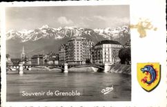 Switzerland CPA Souvenir of Grenoble