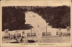 Montpellier CPA Promenade du Peyrou