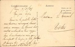 Good Help CPA Together of Good help and the monument of Jeanne of arc