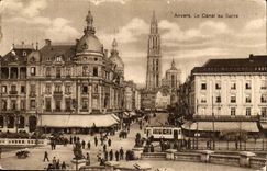 Belgium Antwerp CPA the canal with sugar