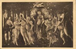 Italie Italie Firenze CPA Gall antica e Moderna La Primavera (S Botticelli)