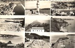 Binic CPA Phare Lighthouse places thrown