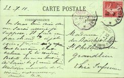 Saint Jean de Luz CPA La plage et les montagnes