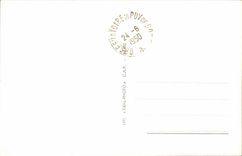 Hotel of Dome CPA top of Puy de Dome and panorama on the Domes Mount Gilds