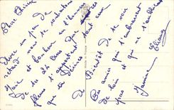 CPA Happy Fantasy birthday Flowers