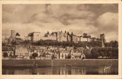 Loire ch4ateau CPA Chinon
