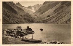 Die Umlagerungen Pyrenees-CPA von Cauterets See Gaube