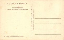 Die Umlagerungen Pyrenees-CPA von Cauterets See Gaube