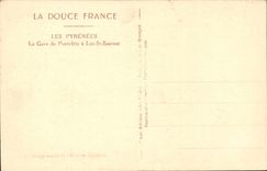 Die Pyrenees CPA gaben de Pierrefitte hat Luz Saint Retter