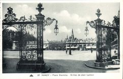 Nancy CPA Place Stanislas GRilles de Jean Lamour