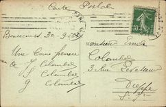 Surroundings of Bonsecours CPA the monument of Jeanne of arc Surroundings of Rouen