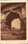 Italy italia It Colosseo VEeduto dall 'arco di tito