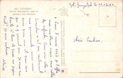 Lourdes CPA Sainte Bernadette requests by keeping her sheep