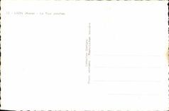 Laon MODERN CARD the leaning tower