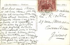 Bareges CPA Neouvielle E tle Tal von Glaire