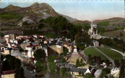 Lourdes CPA MODERN CARD View of the sanctuaries