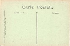 Castle of Chantilly CPA Western Southern part