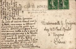 La Motte Chalancon CPA the step of the Waves