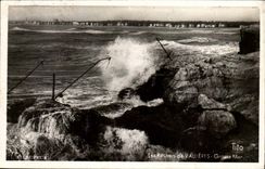 MODERNE KARTEN-Felsen von Vallieres schwerem Meer