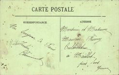 Paris CPA Jardin des Tuileries (Tour Eiffel Louvre)