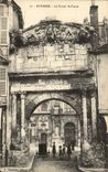 Auxerre CPA the gate Saint Pierre (children)