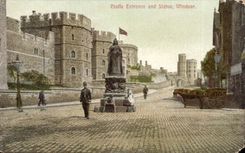 The United Kingdom Windsor CPA Castle fan-in and Statue